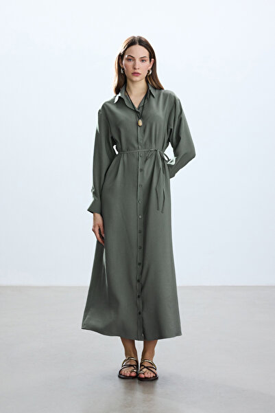 BE BLUE Vintage Çağla Shirt Dress