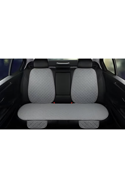 rebols Set de perne pentru scaune auto din păr de căprioară compatibil cu Dacia LOGAN - Husă de protecție (SET COMPLET FAȚĂ-SPATE)