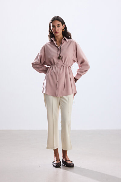 BE BLUE Dusty Pink Modal Vintage Shirt