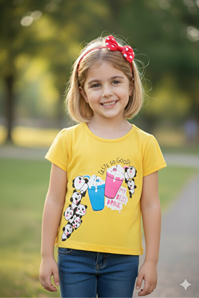 KAMİKAM Quality Girl's T-Shirt