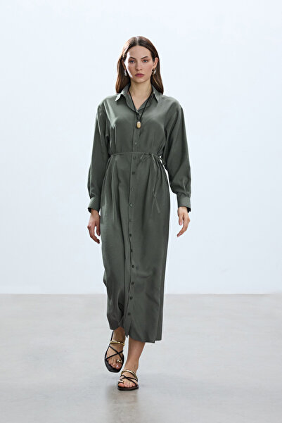 BE BLUE Vintage Çağla Shirt Dress