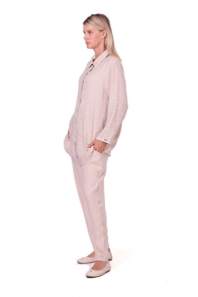 Invee Tensella Shirt Cream