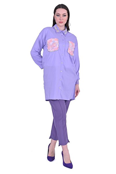 Invee Риза с розов камък LILA