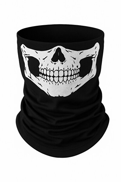 Sermet Süs Dünyası Ghost Buff-kuru Kafa Iskelet Maske Motorcu Kar Maskesi-boyunluk-maske-baf-ağızlık-balaklava