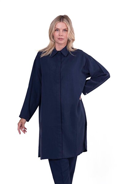 Invee Сорочка Safari Tensi СИНЯ