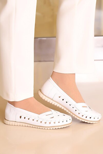 KAPTAN JUNIOR Women's Classic Shoes Orthopedic Mother Shoes Mother Ballerina Shoes Mother Women's Casual