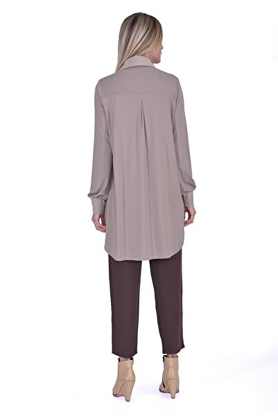 Invee Modal Combed Cotton Shirt Vi̇zon