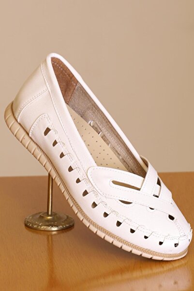 KAPTAN JUNIOR Women's Classic Shoes Orthopedic Mother Shoes Mother Ballerina Shoes Mother Women's Casual