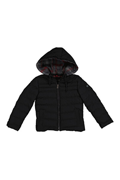 Lee Cooper معطف غلوري للأولاد باللون الأسود