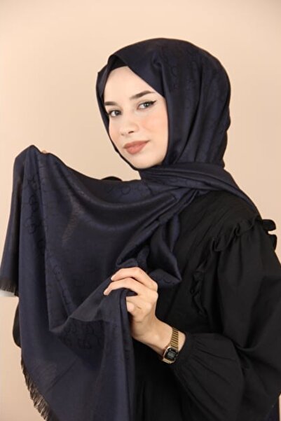 GC LACİVERT Gucci Kaşmir Şal