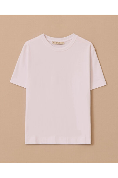 SEÇİL Short Sleeve Basic T-Shirt