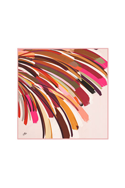 Aker Eşarp Pudra Kadın Polyester Eşarp