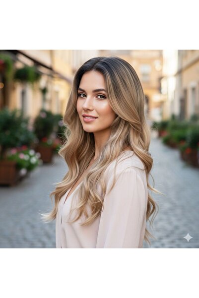 Mina Peruk Fiber Sentetik Tül Tepelik - R2-18-22 / Sombreli