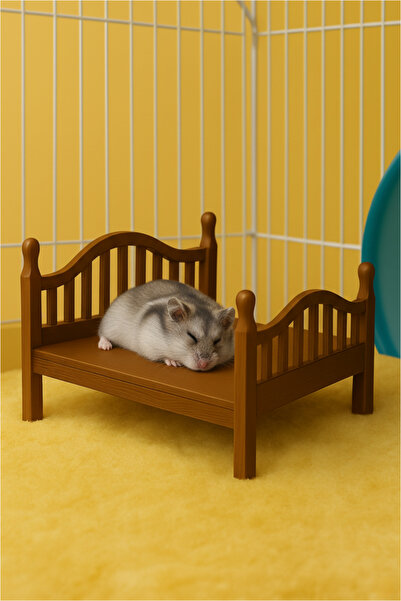 MD×JOA Hamster Yatagı ※ Karışık Renk ※ Hamster Kafesi ve Habitatı için Dekoratid Ev