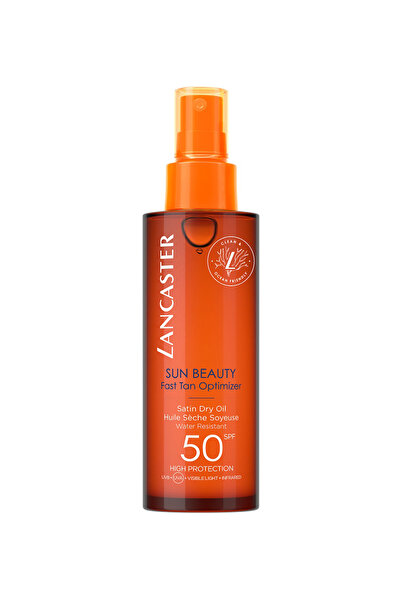 Lancaster Sun Beauty Hızlı Bronzluk Sağlayan Güneş Koruyucu Yağ SPF50 150 ml