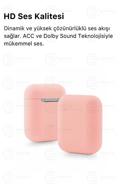 Noriyen Yeni Nesil Premium Özel Seri Full Dokunmatik iOS Android Uyumlu Kulak İçi İnpods Kablosuz Kulaklık