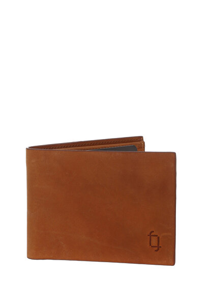 Fabrika Açık Taba Erkek Deri Cüzdan FRK202