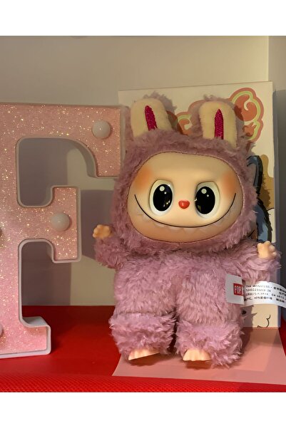 OEM Labubu Jucarie de plus Labubu „Exciting Macarons” – Lychee Berry - Roz