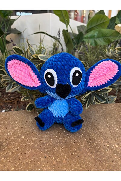 Stitch Amigurimi Stich Oyuncak 20 Cm