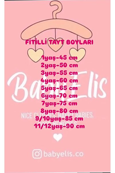 Babyelisco Düz Paça Siyah Tayt