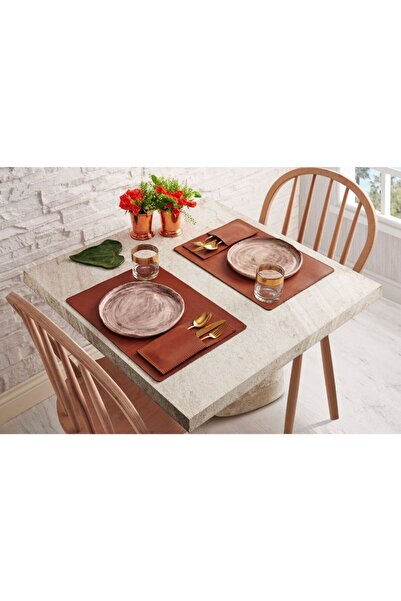 gardin leather Gerçek Deri Supla Dikdörtgen