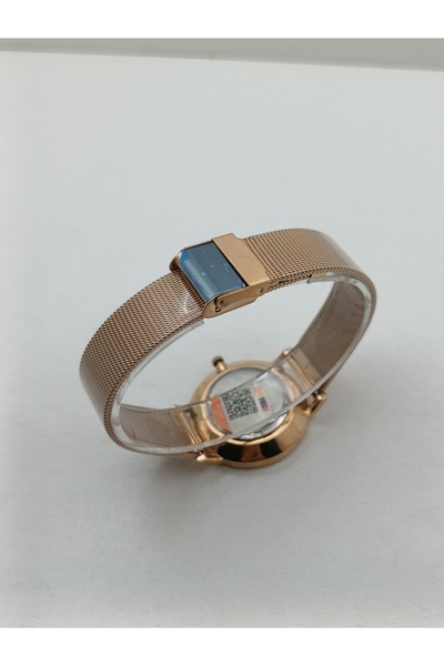 PW POLO WHITE Copper Color Women's Wristwatch with Calendar