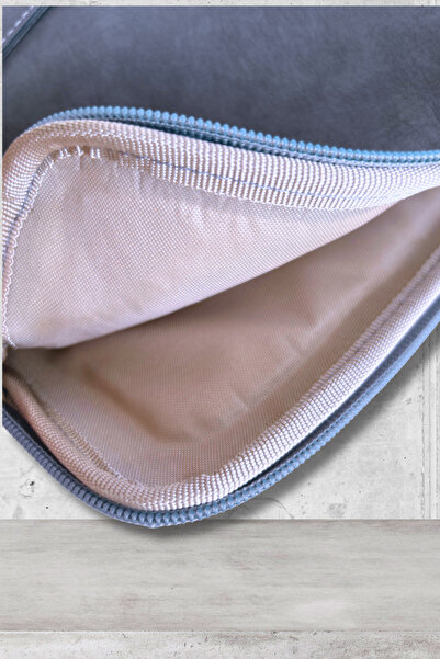 worken 13-14' Zippered Tablet Computer Kaji Shawl Pattern on Waterproof and Shock Protection Gray