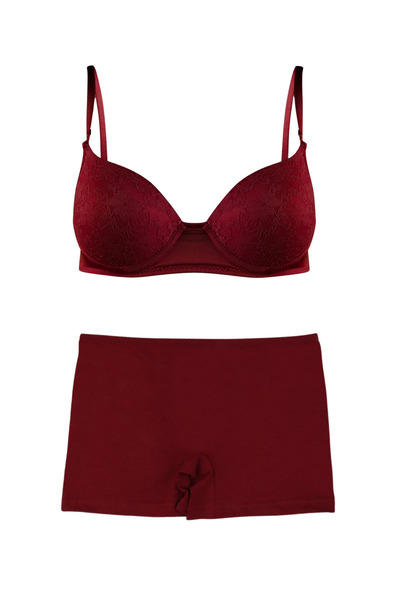 ZENCHES Set boxer sutien căptușit push-up