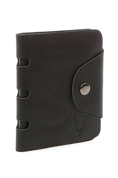 Carrera Men's Black Leather Wallet CRN 25