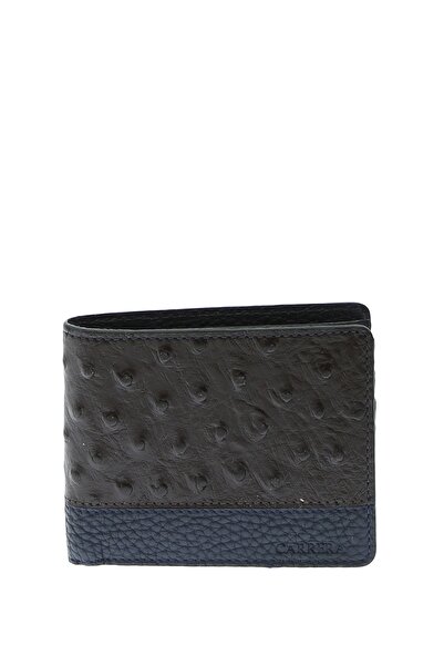 Carrera Кафяв кожен портфейл за мъже MODEL 17