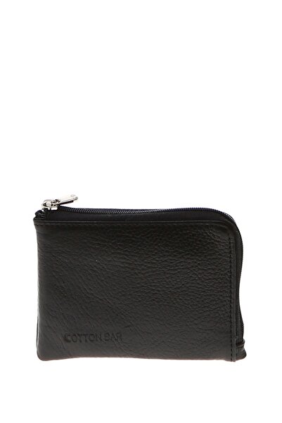 Cotton Bar Siyah Erkek Deri Cüzdan 71ALT 206