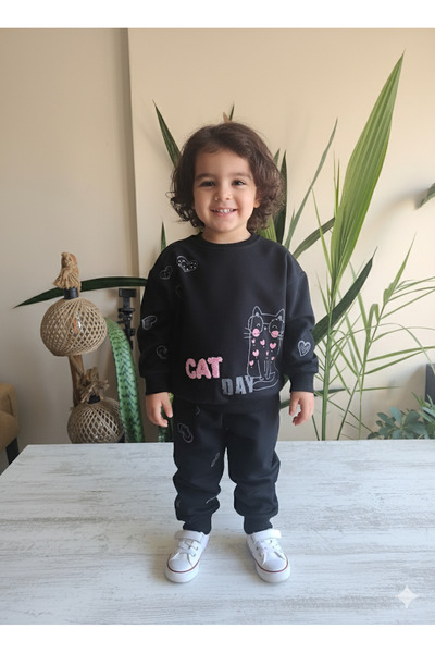 roya kıds Детски комплект от дългоръкавен спортен екип за момичета, удобен, с...