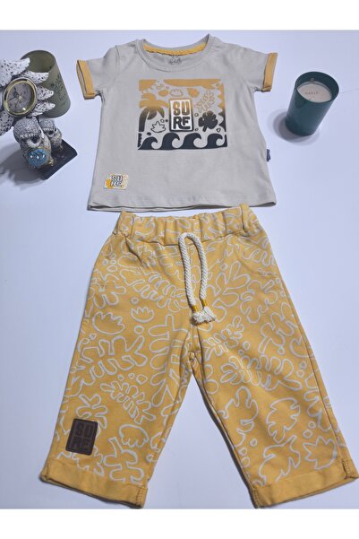 Miniworld Kids Unisex Girls Boys Shorts Bottom Top Set Nursery 100% Cotton Casual Style Design Premium