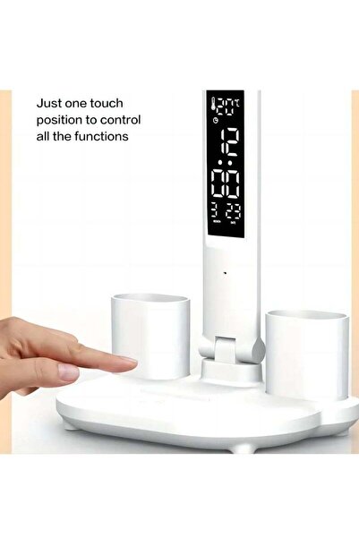 Arabest Double Headed LED Desk Lamp, USB Rechargeable with Touch Control