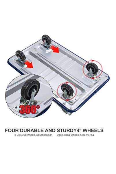 Generic Platform Trolley with 150kg Loading Capacity
