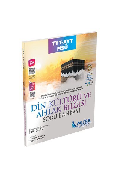 Muba Yayınları Tyt Ayt Msü Din Kültürü Ve Ahlak Bilgisi Soru Bankası