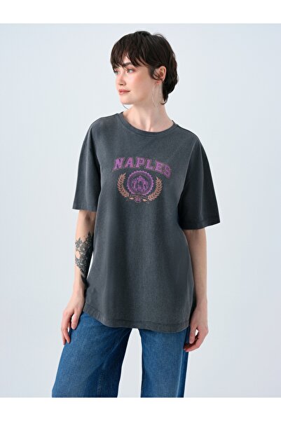 Loft Women's Regular Fit T-Shirt - Sleeves