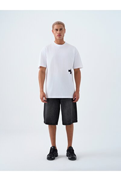 Loft Ανδρικό μπλουζάκι Oversize - Μανίκια