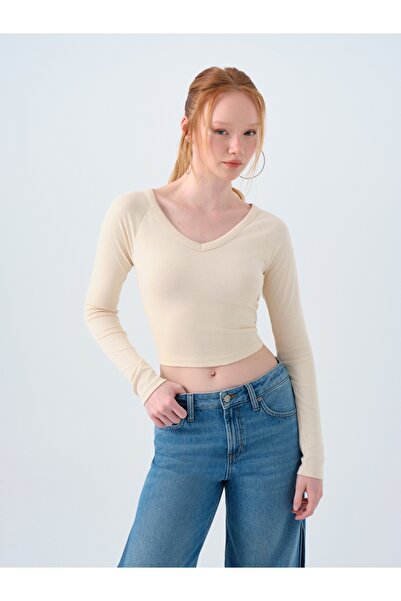 Loft Fitted Kadın Bluz U.kol