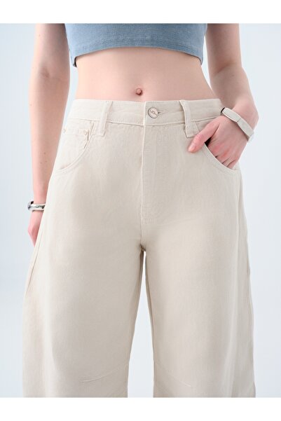 Loft Barrel Barrel Fit Kadın Pantolon