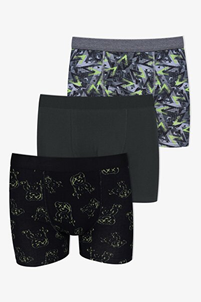 koza iç giyim Ανδρικό μπόξερ από τριπλό βαμβάκι λύκρα