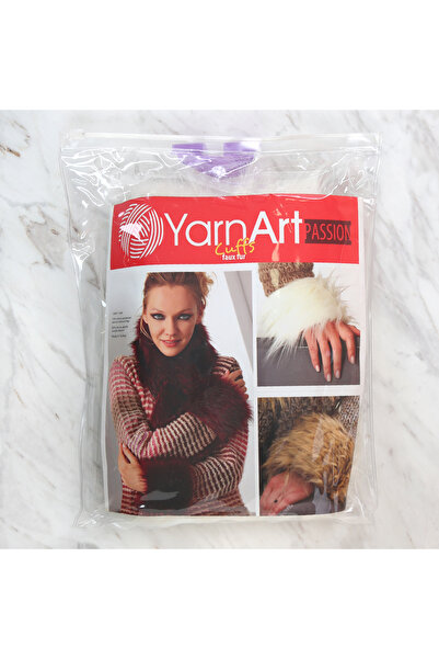 PARFOİS Cuffs - Faux Fur Cuff - Cream - F504