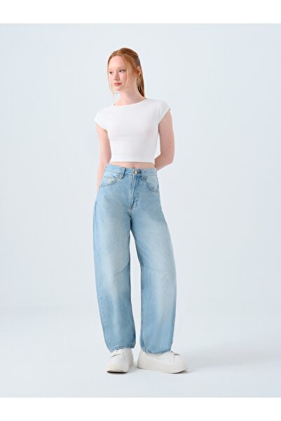 Loft Baggy Baggy Fit Kadın Pantolon