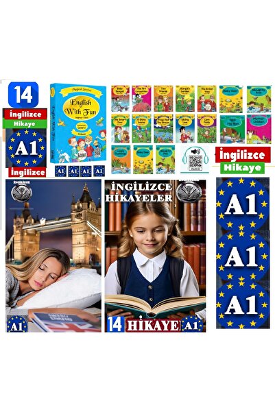 Easy Readers Αγγλικά 14 ιστορίες Ανάγνωση βιβλίων 4. 5. 6. 7. 8. Επίπεδο - Αρχικό - Μεσαίο Επίπεδο Q.R Κωδικοποιημένο ΣΕΤ