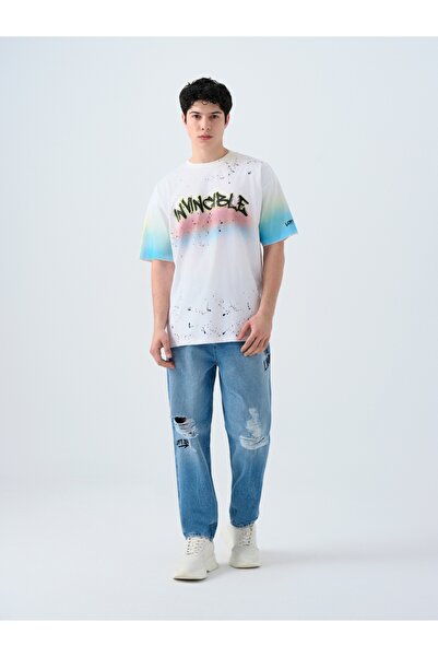 Loft Men's Oversize T-Shirt - Sleeves