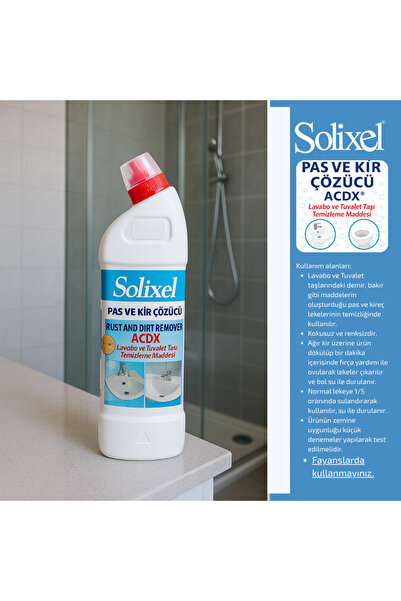 SOLİXEL Pas Ve Kir Çözücü 950 Ml