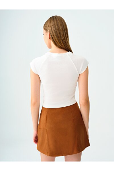 Loft Women's Fitted T-Shirt - Sleeves