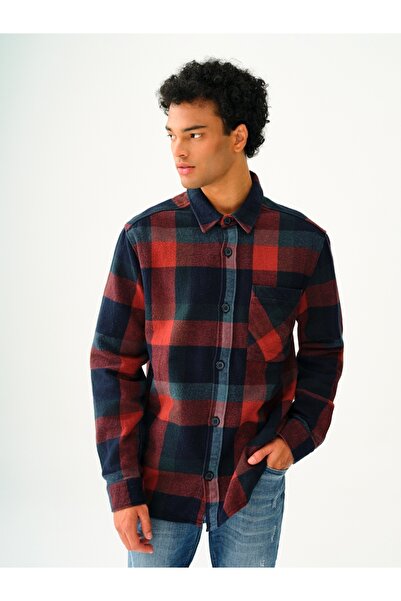 Loft قميص رجالي مريح مقاس U.Sleeve