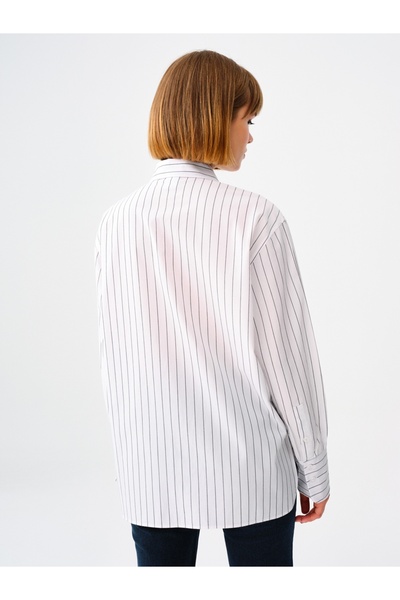 Loft Loose Fit Kadın Gömlek U.kol