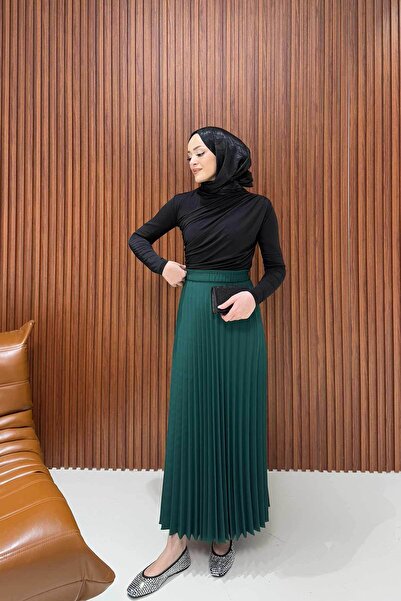 Melike Tatar Emerald πλισέ φούστα - 32-9001-1 Μοντέλο